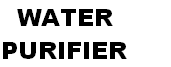 water purifier